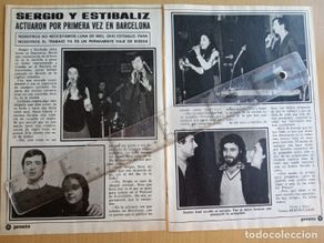 Collectionnisme de Magazine Pronto: reportaje revista pronto - sergio y estibaliz actuaron en barcelona -